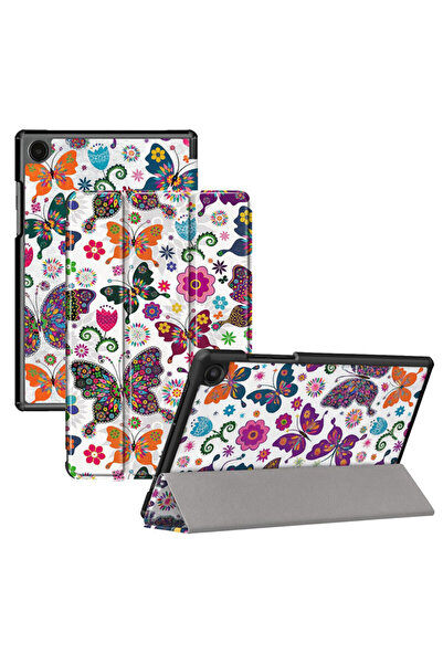 Techsuit Samsung Galaxy Tab A11 Plus FoldPro Case, Butterfly Pop-up