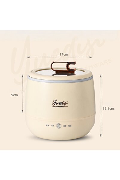 Generic Electric Cooking Pot Noodles Eggs Cooker Boiler Kitchenware Hotpot - 1.8L