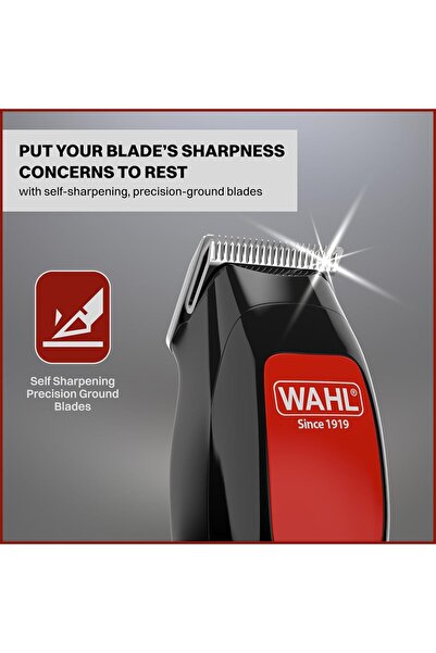 Wahl 1395-0417 Home Pro C100 Electric Hair Clipper & Trimmer for Men