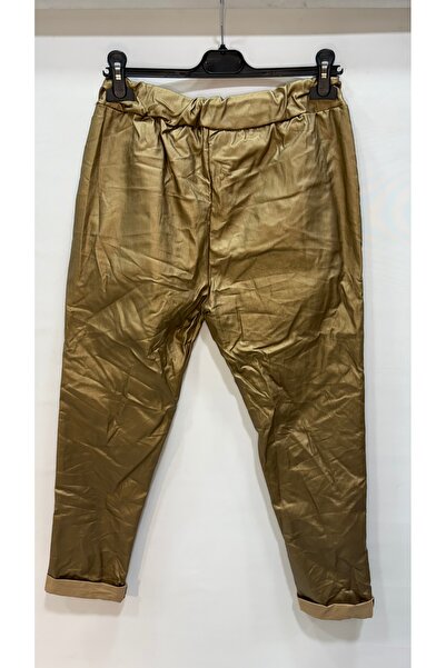 della moor Γυναικείο παντελόνι από τεχνητό δέρμα Ιταλικού τύπου