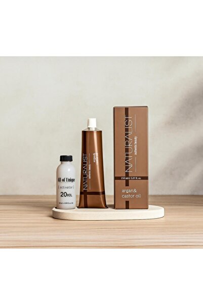 Naturalist Kalıcı Saç Boyası 5.35 Kakao Kahve 150 ml ve All Of Unique 100 ml ...