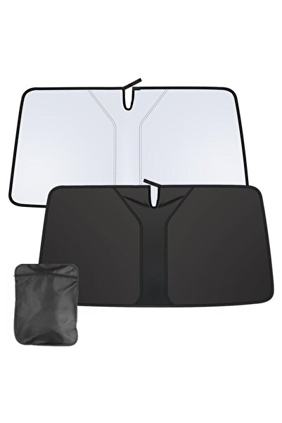 EliteEco مظلة سيارة عالمية عاكسة للحرارة تحجب الأشعة فوق البنفسجية وتحافظ على...