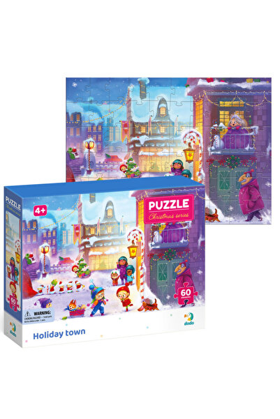 Other CHRISTMAS TOWN PUZZLE 60 PIECES A LOVELY PUZZLE FOR THE YOUNGEST