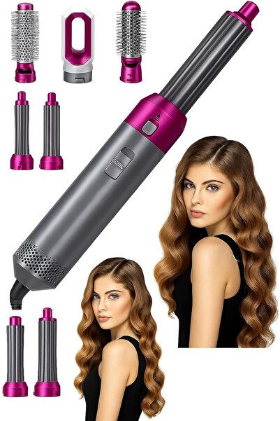 fitto Air 5-in-1 Ionic Hair Drying and Styling Brush with Interchangeable Heads
