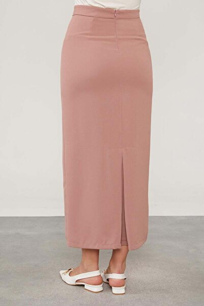 Levidor Rose Stripe Detail Pencil Skirt