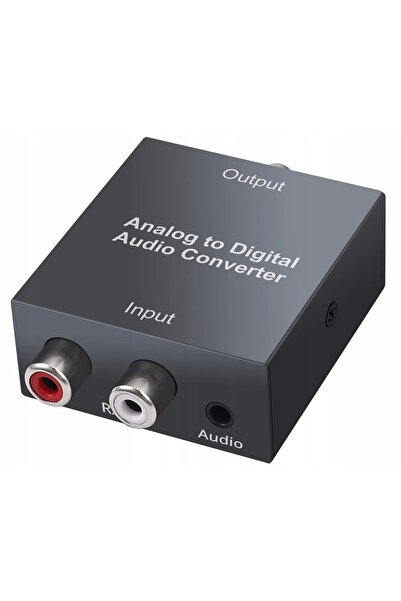 Other CINCH 2xRCA TO TOSLINK SPDIF CONVERTER AUX ADAPTER ANALOG -> DIGITAL