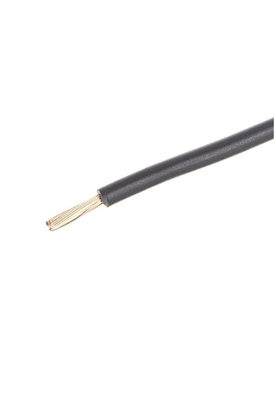 Miromoto Electric cable MYF, H07V-K, 1.5 mm², 100 m, copper, black