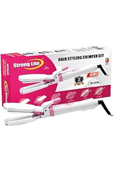 STRONG LIGHT Hair Curling and Styling Set, Model SL410L, White