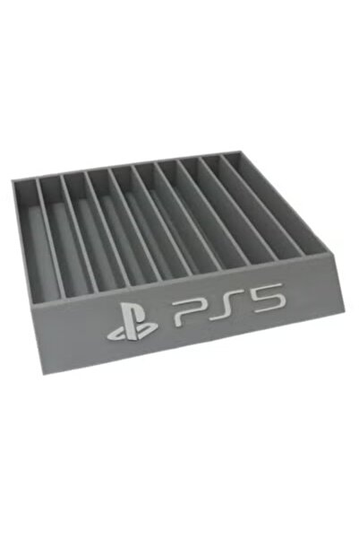 3D Brothers PS5 Games Organizer, playstation Disk Organizer Stand Base for 10 Games (Holds 10 Discs)