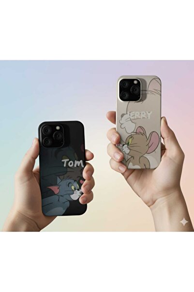 Saret Home غطاء حماية لهواتف آيفون 13/14/15 للأزواج، موديل مطبوع