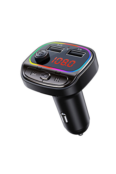 Nextron Bluetooth Araç Kiti Araç Fm Transmitter Çift USB Girişli Flash Bellek...