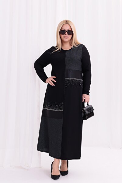 Siyezen Plus Size Sparkling Dress