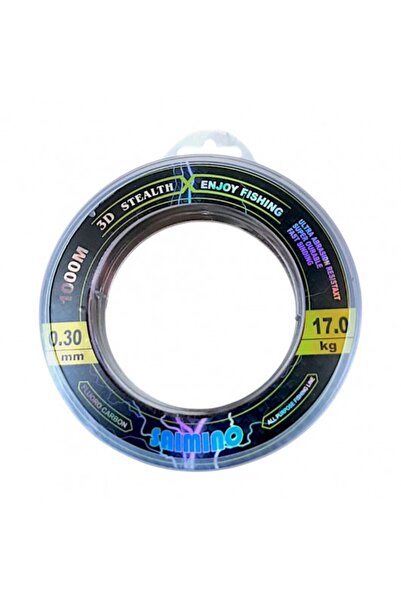 Saimino Bazar Pescuit Fir Monofilament Stealth 3D Fluoro carbon 1000 m, 0.25 mm