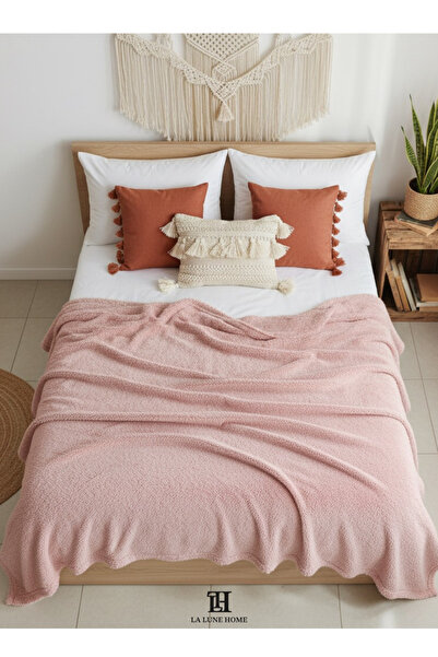 la lune home TÜYLÜ PELUŞ BATTANİYE ÇİFT KİŞİLİK 180X220