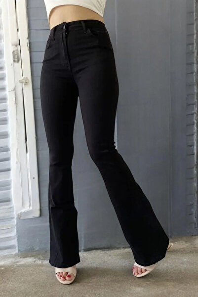 kleshus Γυναικείο τζιν παντελόνι ισπανικού τύπου Çnr Flare Νέο Hsn