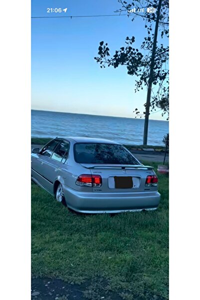 otosetgarage Honda Civic Ies Üç Bacak Spoiler Astarlı