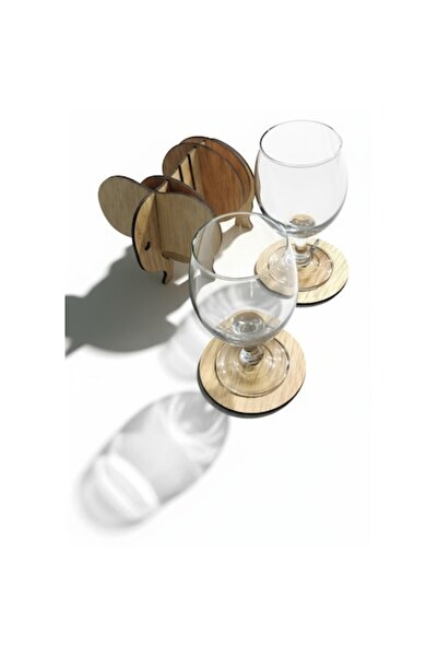 OEM Multilayer Plywood Coaster Set – Elegant "Elephant" Design