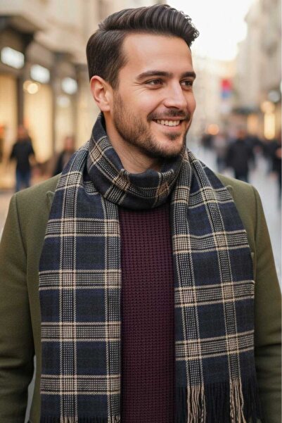 Mood Agenda Men's Premium Luxury Patterned Scarf