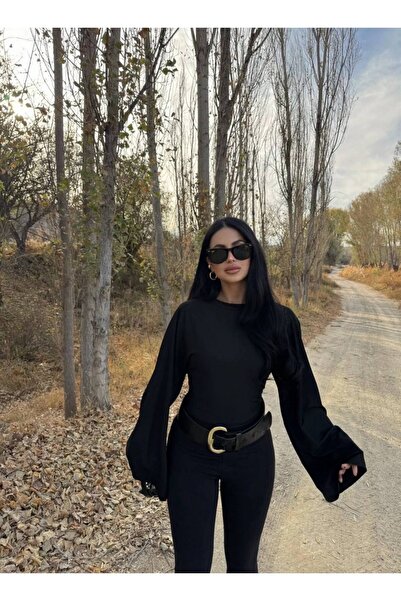 Aida Fashion Dalgıç kumaş bluz