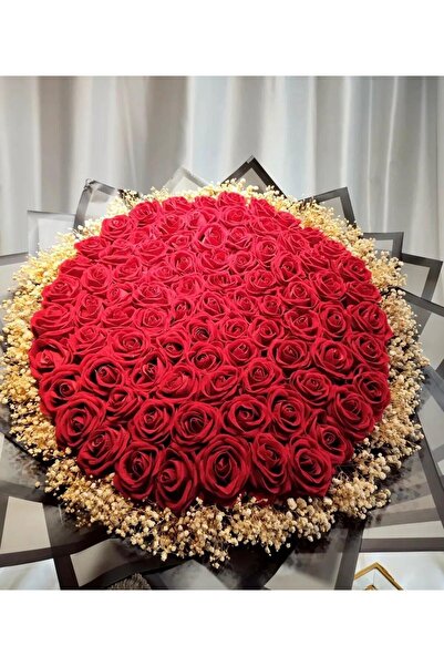 NUGA ORGANİZASYON 101 Kırmızı Gül Buketi – Aşkın En Zarif Hali