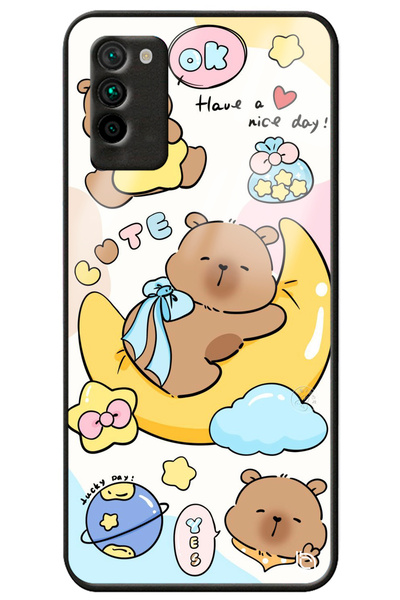 WANNA PROTECT حافظة هاتف سامسونج S20 FE فاخرة بنمط الكابيبارا اللامع مع حماية...