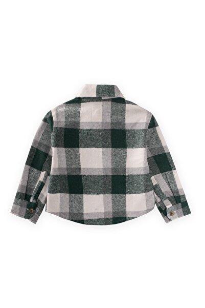 Cigit Lumberjack Shirt 1-9 Years Old Khaki Plaid