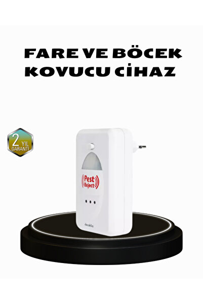 UCUZTEKNO Ultrasonik Böcek ve Fare Kovucu – Doğa Dostu, Sessiz ve Etkili Savunma