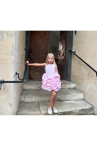 MODA Bulut Model Kız Çocuk Elbisesi