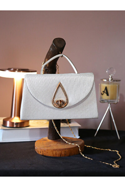 Alvora Elegant Drop Buckle Stone Women's Hand & Shoulder Bag