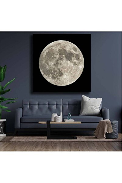 BoomerShop Canvas painting, Moon, 100 x 100 cm,