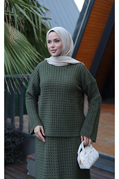 NEW DAĞ Openwork Knitwear Set