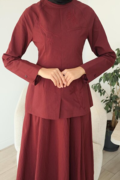 QOOQ STORE QOOQ Bordo Bluz 26fw210