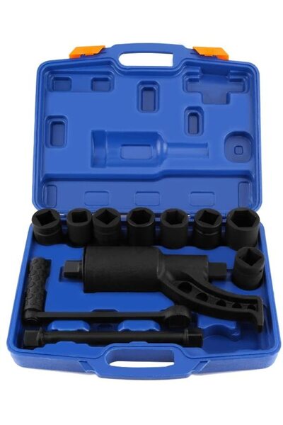 Jack TRUSA Cheie de roti camion cu reductor 7 tubulare incluse 4800 Nm