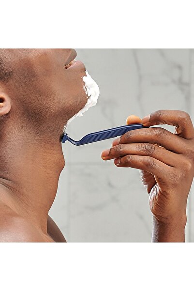 Derby Samurai 3 Razor Blades - Chrome Ceramic Platinum Coating, for Men with Swivel Head, Pack of 14