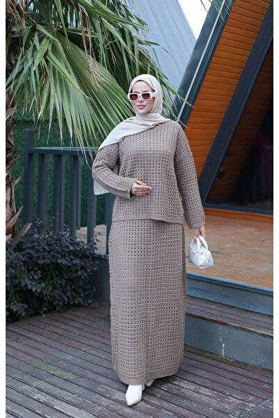 NEW DAĞ Openwork Knitwear Set