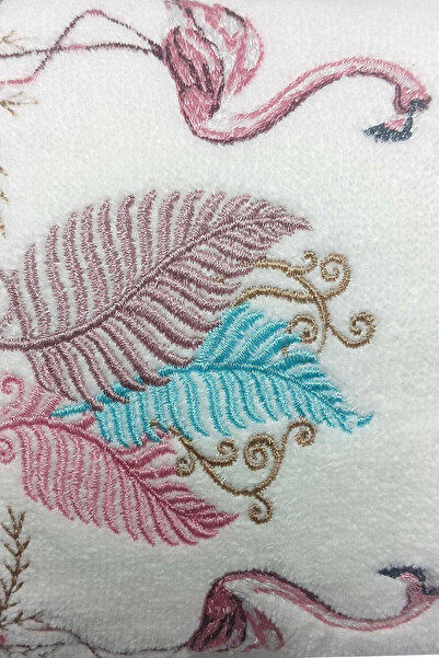 Mira Home 3-колірний набір рушників з вишивкою лебедя та оздобленням країв, 50X90 см