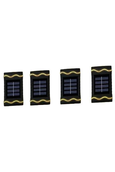 Tai Set 4 lampi solare decorative de perete 4Led