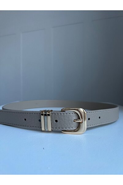 Eksibir Gold Tokalı Kadın Kemeri Elbise Kemeri Pantolon Kemeri