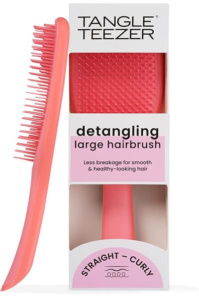Tangle Teezer Ultimate Detangler Brush - Large, for Long Thick Curly Hair, Sa...