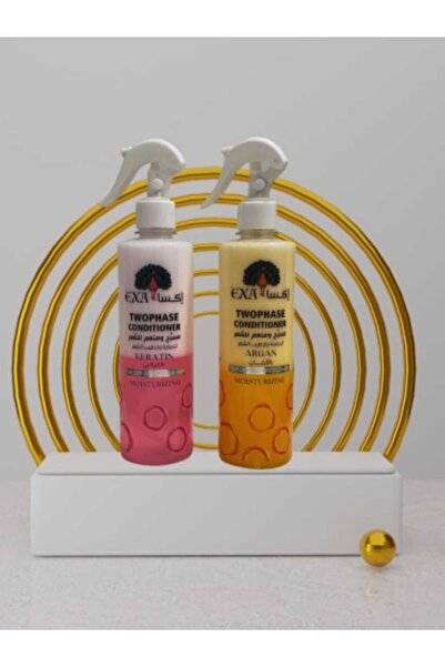 EXA عبوتان من مسرح ومنعم الشعر بالأرغان والكيراتين