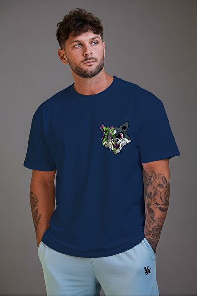 OEM Black Wolf Oversized t-shirt for men