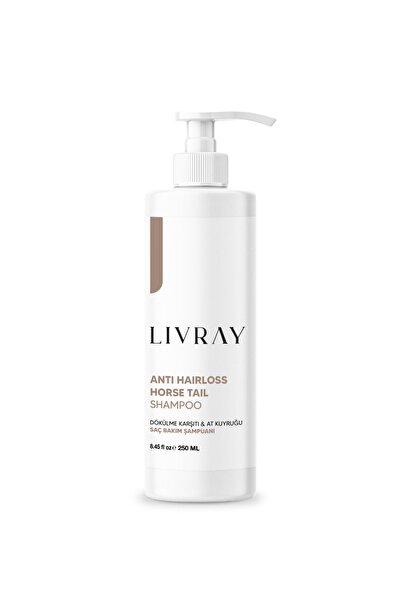 Livray شامبو ذيل الحصان - مضاد لتساقط الشعر وفعال في النمو السريع (250 مل)