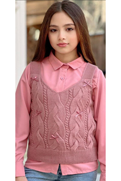 asiltr Girl's Knitwear 3-Piece Set