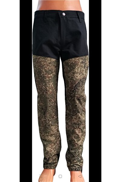 BeyzDenim Ripsstop Black Camouflage Hunting and Hiking Pants Pacalar Waterproof Big Size