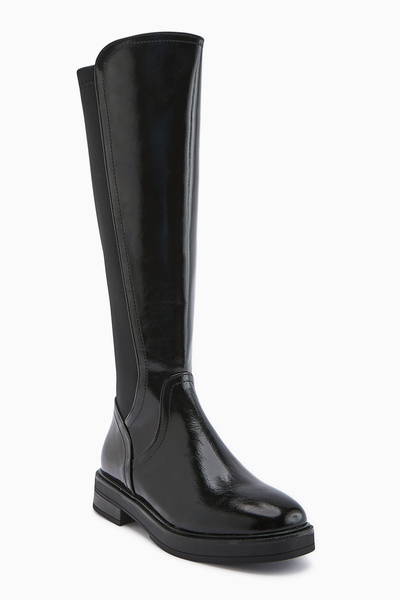 Limoya Gladis Black Below-The-Knee Women's Boots