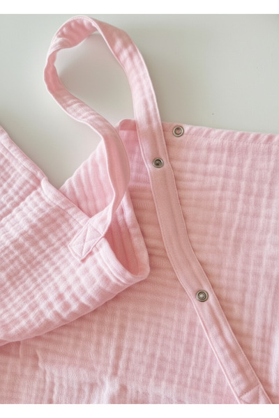 Joyous Mom Kids 100% Cotton Organic Muslin Nursing Apron 80X70Cm, Non-See-Through, 4-Layer Muslin