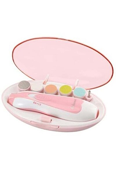 Generic مجموعة تشذيب أظافر كهربائية 6 في 1 مع ضوء LED للأطفال