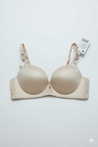 Lingerie أفضل حمالة صدر ميلا للنساء حمالة صدر مبطنة وداعمة - بيج / بني / بيج ...