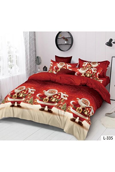 Truva Grup Finet Bed Linen Set "Wonderland Evening" – 6 Pieces, 230 x 250 cm