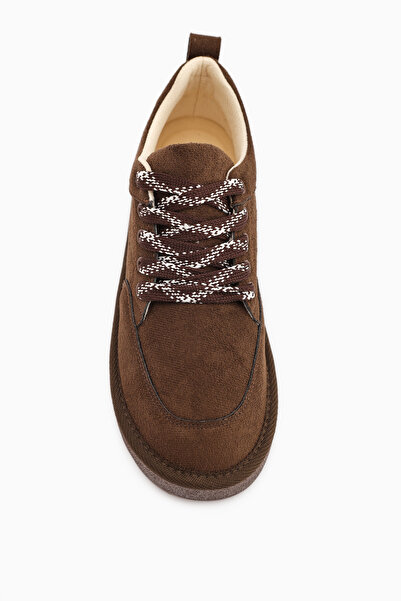 Limoya Edle Brown Suede Lace-Up Women's Boots
